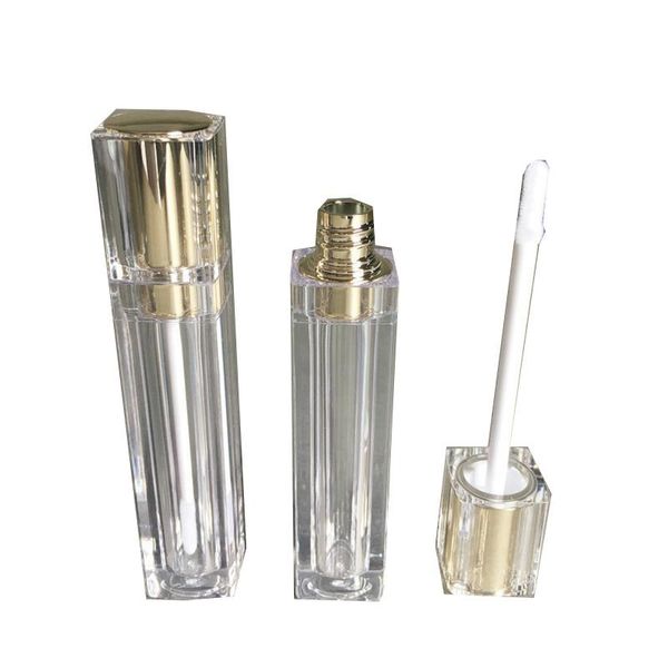 2020 new 8ml gold empty lipgloss tubes square clear lip gloss tube liquid lipgloss refillable bottles plastic lip gloss packaging containers
2020 new 8ml gold empty lipgloss tubes square clear lip gloss tube liquid lipgloss refillable bottles plastic lip gloss packaging containers