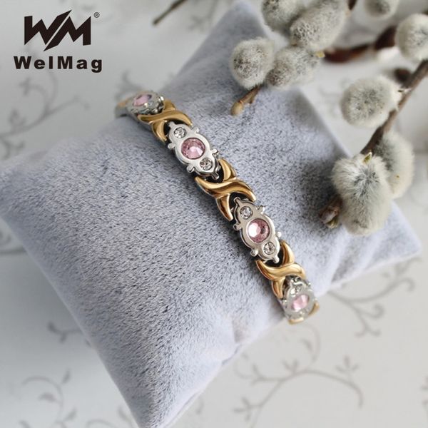 welmag magnetic bracelet & bangles for women benefits of germanium bracelet therapy for arthritis bio energy healthy bracelets, Black
welmag magnetic bracelet & bangles for women benefits of germanium bracelet therapy for arthritis bio energy healthy bracelets, Black