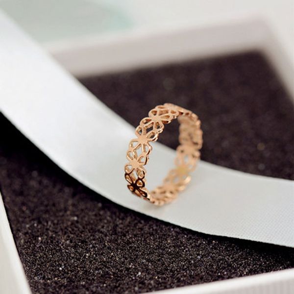 yun ruo 2020 rose gold colors hollow out flower finger ring for woman girl gift wedding jewelry 316l stainless steel never fade, Golden;silver
yun ruo 2020 rose gold colors hollow out flower finger ring for woman girl gift wedding jewelry 316l stainless steel never fade, Golden;silver