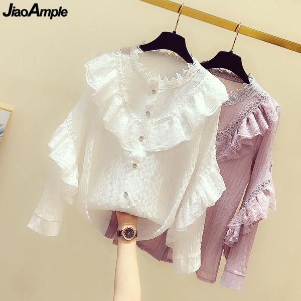 korean sweet chiffon full sleeve chiffon shirt for women 2020 autumn new graceful girls blouse student solid outside street, White
korean sweet chiffon full sleeve chiffon shirt for women 2020 autumn new graceful girls blouse student solid outside street, White