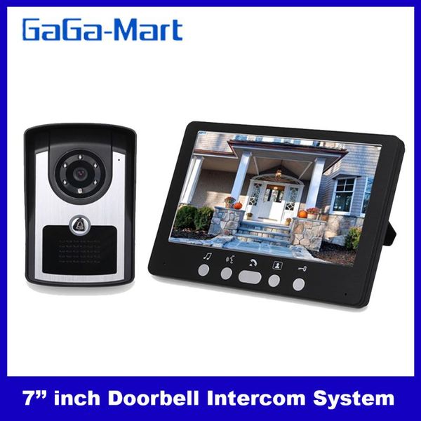7 inch monitor video door phone doorbell intercom system wired doorbell camera ir night vision with waterproof outdoor ir camera
7 inch monitor video door phone doorbell intercom system wired doorbell camera ir night vision with waterproof outdoor ir camera