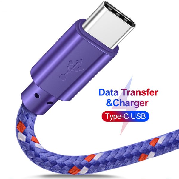 nylon usb type c cable for samsung s10 s9 for redmi note 8 fast charging huawei p30 xiaomi usb-c charger wire
nylon usb type c cable for samsung s10 s9 for redmi note 8 fast charging huawei p30 xiaomi usb-c charger wire
