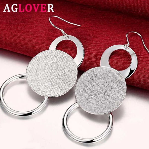 dangle & chandelier aglover 76mm 925 silver 3 round frosted drop earrings for woman fashion jewelry birthday gift
dangle & chandelier aglover 76mm 925 silver 3 round frosted drop earrings for woman fashion jewelry birthday gift
