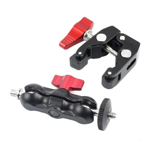 lighting & studio accessories aluminum magic arm dual 1/4" ball head mount handlebar super clamp for shoe monitor tripod rig dslr camer
lighting & studio accessories aluminum magic arm dual 1/4" ball head mount handlebar super clamp for shoe monitor tripod rig dslr camer
