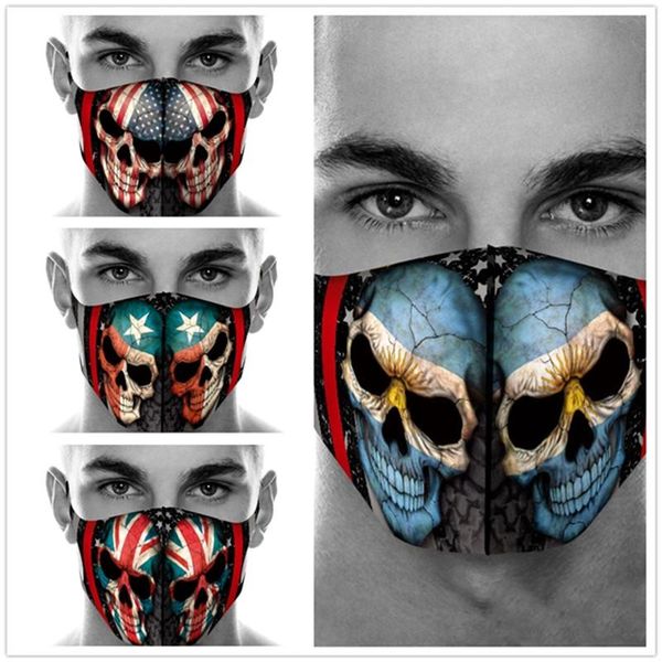 100pcs flag ghost head printing cotton mask game dust halloween skull cosplay face masks masquerade party reusable face masks
100pcs flag ghost head printing cotton mask game dust halloween skull cosplay face masks masquerade party reusable face masks