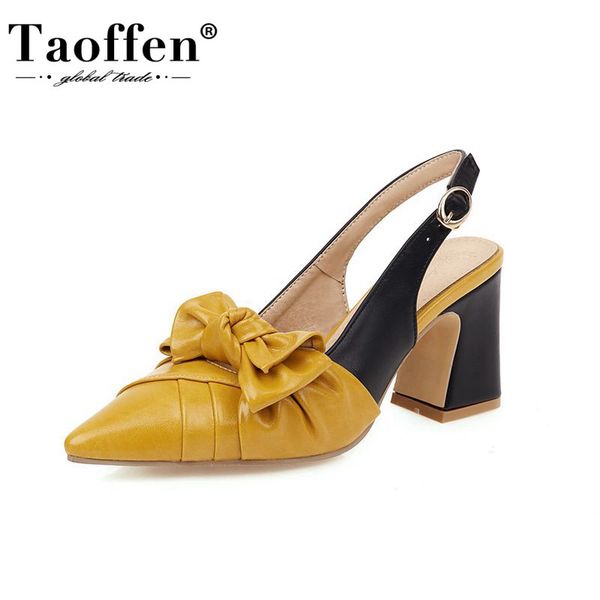taoffen women sandals shoes fashion pointed toe metal buckle shoes women elegant bowknot patchwork party footwear size 34-43, Black
taoffen women sandals shoes fashion pointed toe metal buckle shoes women elegant bowknot patchwork party footwear size 34-43, Black