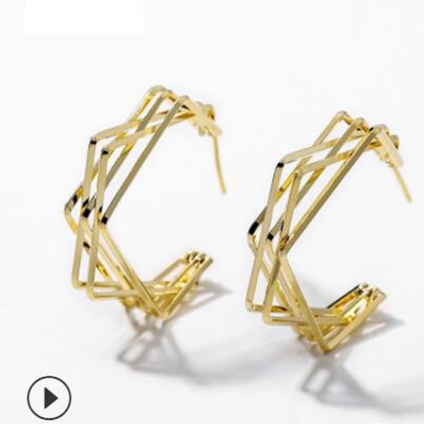 jewerly hiip hop earrings hoop earrings for women s925 sterling silver needle fashion of shipping, Golden;silver
jewerly hiip hop earrings hoop earrings for women s925 sterling silver needle fashion of shipping, Golden;silver