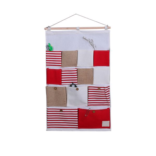 storage splice striped 13 pockets folding practical wall hanging bag retractable
storage splice striped 13 pockets folding practical wall hanging bag retractable
