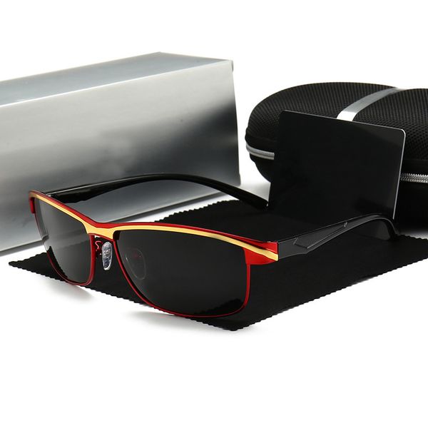 retro polarized sunglasses men vintage 551 eyewear accessories mirror square sun glasses for men male/female uv400, White;black
retro polarized sunglasses men vintage 551 eyewear accessories mirror square sun glasses for men male/female uv400, White;black