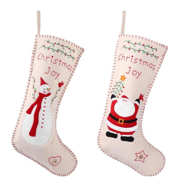 gift wrap 2pcs christmas stockings novel diy embroidered durable tree decor bag hanging decoration xmas socks
gift wrap 2pcs christmas stockings novel diy embroidered durable tree decor bag hanging decoration xmas socks