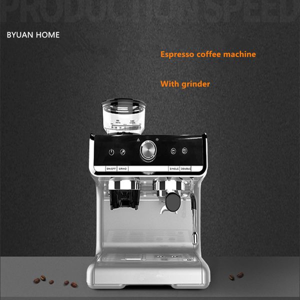 semi-auto professional signal espresso coffee machine & griner coffee latte cappuccino maker stainless steel 
semi-auto professional signal espresso coffee machine & griner coffee latte cappuccino maker stainless steel