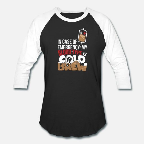 in case of emergency my blood type is cold brew t shirt men design 100% cotton crew neck formal interesting breathable summer normal shirt
in case of emergency my blood type is cold brew t shirt men design 100% cotton crew neck formal interesting breathable summer normal shirt