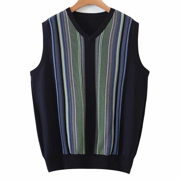 women's vests novalya vintage v neck sweaters women fashion loose striped sweater elegant sleeveless pullover female ladies ht, Black;white
women's vests novalya vintage v neck sweaters women fashion loose striped sweater elegant sleeveless pullover female ladies ht, Black;white
