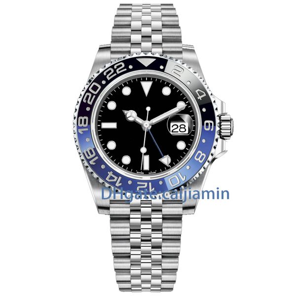 caijiamin- u1 mens watches 40mm automatic mechanical watch stainless steel blue black ceramic sapphire wristwatches montre de luxe, Slivery;brown
caijiamin- u1 mens watches 40mm automatic mechanical watch stainless steel blue black ceramic sapphire wristwatches montre de luxe, Slivery;brown