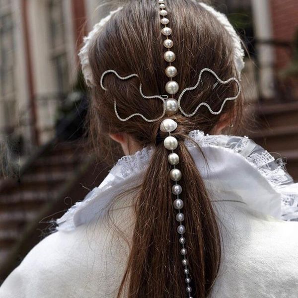 1pc перлы цепной волос hairclip свадебные украшения длинные кисточкой цепи свадебный головной убор партии кристалл стайлинг аксессуары инстр, Golden;silver
1pc перлы цепной волос hairclip свадебные украшения длинные кисточкой цепи свадебный головной убор партии кристалл стайлинг аксессуары инстр, Golden;silver