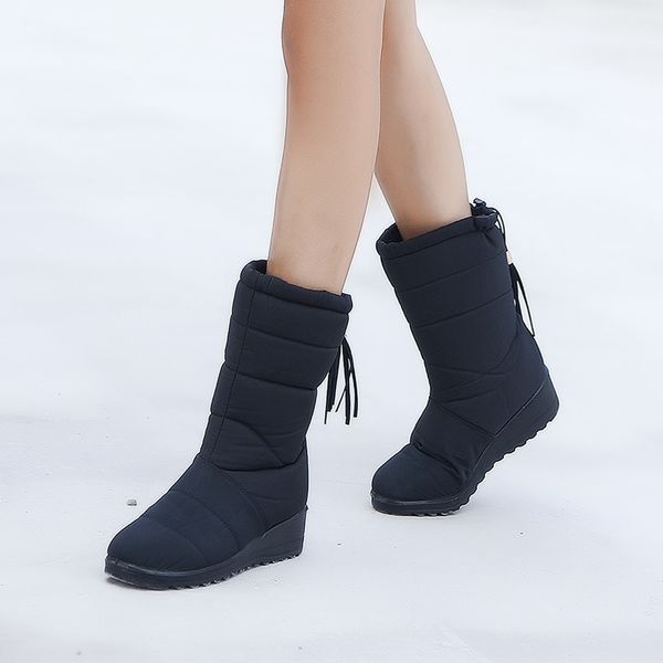 2020 winter boots women winter shoes mid-calf waterproof snow boots wedges warm fur female boots shoes woman footwear tassel winter shoes, Black
2020 winter boots women winter shoes mid-calf waterproof snow boots wedges warm fur female boots shoes woman footwear tassel winter shoes, Black