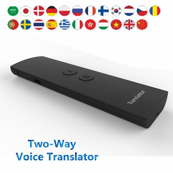 портативный смарт-voice translator two-way в режиме реального времени 28 multi-язык перевода речи для обучения путешествуя business meeting
портативный смарт-voice translator two-way в режиме реального времени 28 multi-язык перевода речи для обучения путешествуя business meeting
