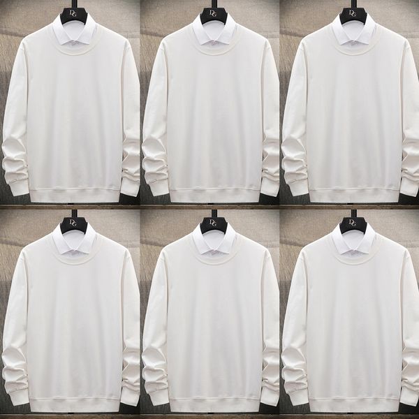 men's 2020 autumn new korean fashion casual solid color round sweater sweaterneck long sleeve sweater men's clothing je0xm, Black
men's 2020 autumn new korean fashion casual solid color round sweater sweaterneck long sleeve sweater men's clothing je0xm, Black