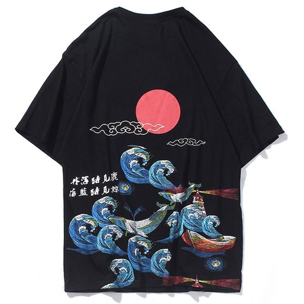 japanese men t shirt tee fashion clothing summer mens harajuku streetwear short tshirt man, Black
japanese men t shirt tee fashion clothing summer mens harajuku streetwear short tshirt man, Black