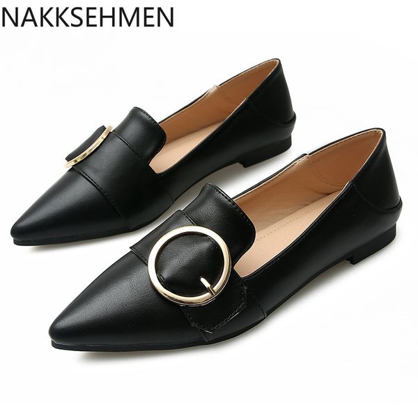 nakkeshmen-2020 new style shoes women's single pointed double purpose flat shoes college style large size women's, Black
nakkeshmen-2020 new style shoes women's single pointed double purpose flat shoes college style large size women's, Black