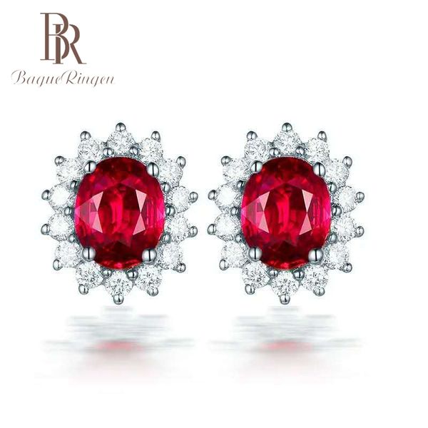 begua ringen zircon red stone stud earrings for women girls silver color female small earring fashion wedding party ear jewelry, Golden;silver
begua ringen zircon red stone stud earrings for women girls silver color female small earring fashion wedding party ear jewelry, Golden;silver