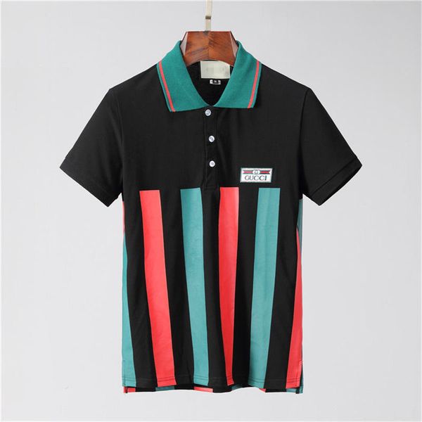 luxurious italy t-shirt designers polo shirts high street embroidery garter snakes little bee printing clothing mens brand polo shirt m-3xl, White;black
luxurious italy t-shirt designers polo shirts high street embroidery garter snakes little bee printing clothing mens brand polo shirt m-3xl, White;black