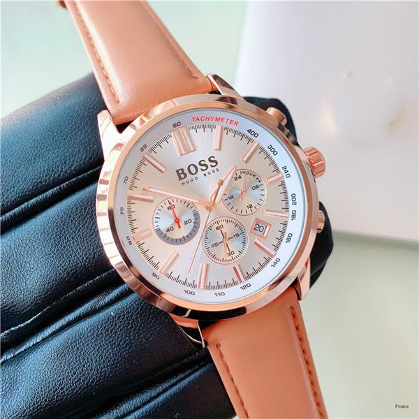 full-featured six-hand quartz satch leather strap men classic watches fashion simple business watch all dial work, Slivery;brown
full-featured six-hand quartz satch leather strap men classic watches fashion simple business watch all dial work, Slivery;brown