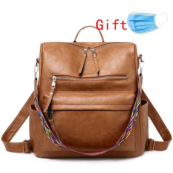 fashion backpack retro casual womans backpack college style casual school bag large capacity soft pu leather backpack woman handbags
fashion backpack retro casual womans backpack college style casual school bag large capacity soft pu leather backpack woman handbags