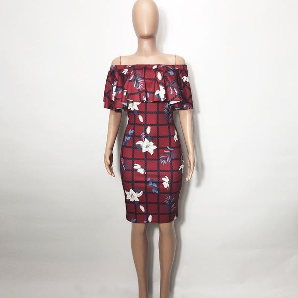 neck petal sleeve summer dresses office ladies clothes new designer fashion womens flora printed dresses designer slash, Black;gray
neck petal sleeve summer dresses office ladies clothes new designer fashion womens flora printed dresses designer slash, Black;gray