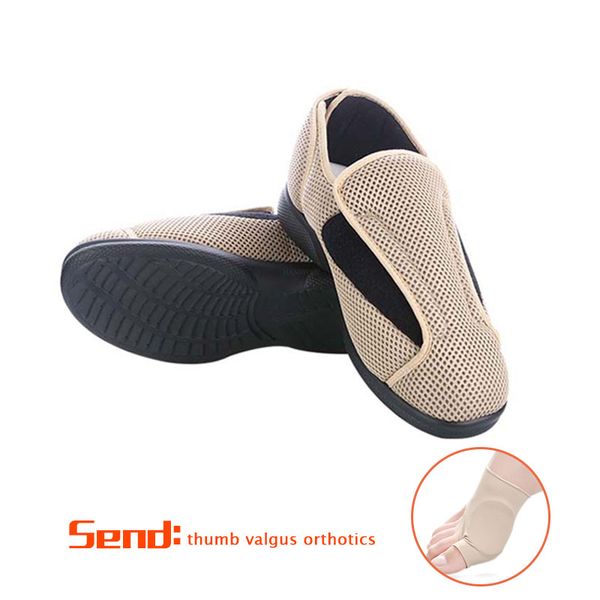comfortable diabetic shoes foot fat thumb instep height foot swelling middle-aged and elderly sandals diabetes, Black
comfortable diabetic shoes foot fat thumb instep height foot swelling middle-aged and elderly sandals diabetes, Black