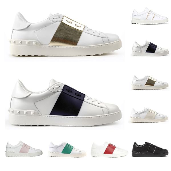 fashion casual shoes for men women genuine leather black red dark blue classic rivet woman platform sneakers size 36-46
fashion casual shoes for men women genuine leather black red dark blue classic rivet woman platform sneakers size 36-46