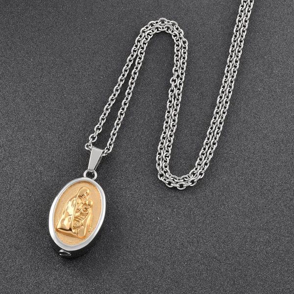 chains ijd9797 mother with baby oval stainless steel cremation keepsake pendant for ashes urn necklace souvenir memorial jewelry, Silver
chains ijd9797 mother with baby oval stainless steel cremation keepsake pendant for ashes urn necklace souvenir memorial jewelry, Silver