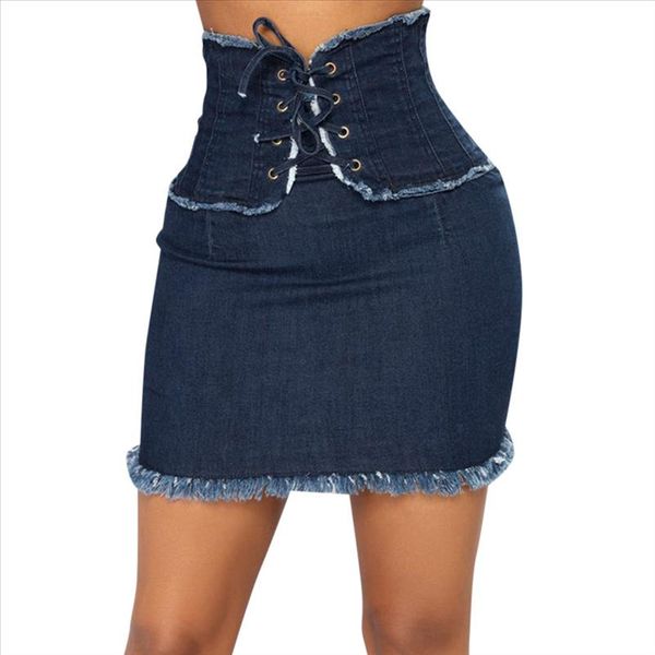 38 womail denim skirts summer womens fashion high waist solid casual denim skirts bodycon lace up short bandage jean skirt, Black
38 womail denim skirts summer womens fashion high waist solid casual denim skirts bodycon lace up short bandage jean skirt, Black