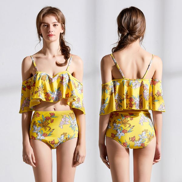 women two piece swimsuit ruffle flounce swimwear high waisted print bikini set bathing suit beachwear
women two piece swimsuit ruffle flounce swimwear high waisted print bikini set bathing suit beachwear