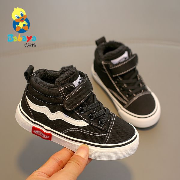 children' canvas shoes plus velvet thickening girls winter shoes boys two cotton snow cotton boots 2020 winter new, Black;grey
children' canvas shoes plus velvet thickening girls winter shoes boys two cotton snow cotton boots 2020 winter new, Black;grey