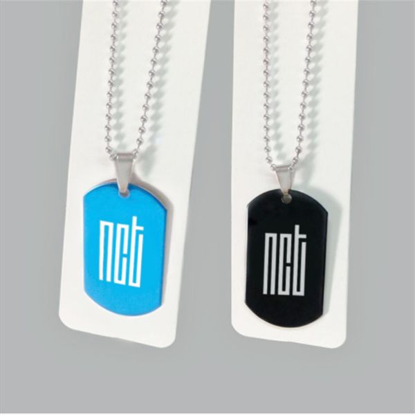 kpop nct nct dream titanium steel dog tag necklaces for women men jewelry never fade necklace, Silver
kpop nct nct dream titanium steel dog tag necklaces for women men jewelry never fade necklace, Silver