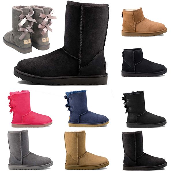 new women's shoes wgg winter snow boots women's traditional australian women's boots ski girls must wear thick bottom and vel, White;red
new women's shoes wgg winter snow boots women's traditional australian women's boots ski girls must wear thick bottom and vel, White;red