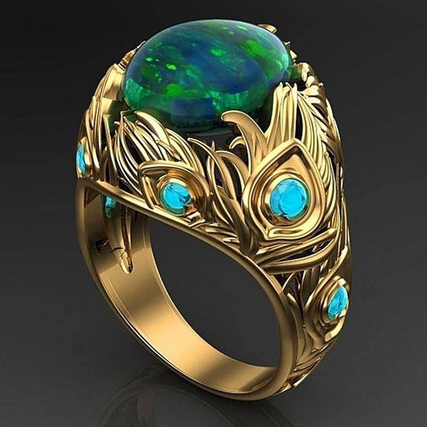 wedding rings fashion luxury blue fire opal for women gold color flowers grass crystal engagement ring party gifts jewelry, Slivery;golden
wedding rings fashion luxury blue fire opal for women gold color flowers grass crystal engagement ring party gifts jewelry, Slivery;golden