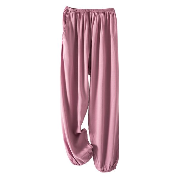 women's sleepwear sleep panties loose satin women lounge mosquito prevent soft comfortable smooth pajama pants casual homewear nightwea, Black;red
women's sleepwear sleep panties loose satin women lounge mosquito prevent soft comfortable smooth pajama pants casual homewear nightwea, Black;red