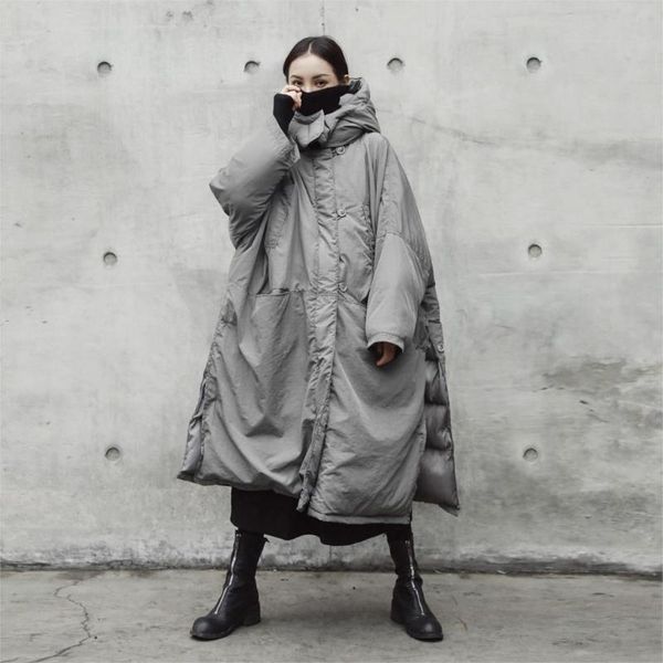 women solid hooded plus size coat outerwear ladies loose simple parkas long coat female oversize overcoat oat 2020 winter, Black
women solid hooded plus size coat outerwear ladies loose simple parkas long coat female oversize overcoat oat 2020 winter, Black