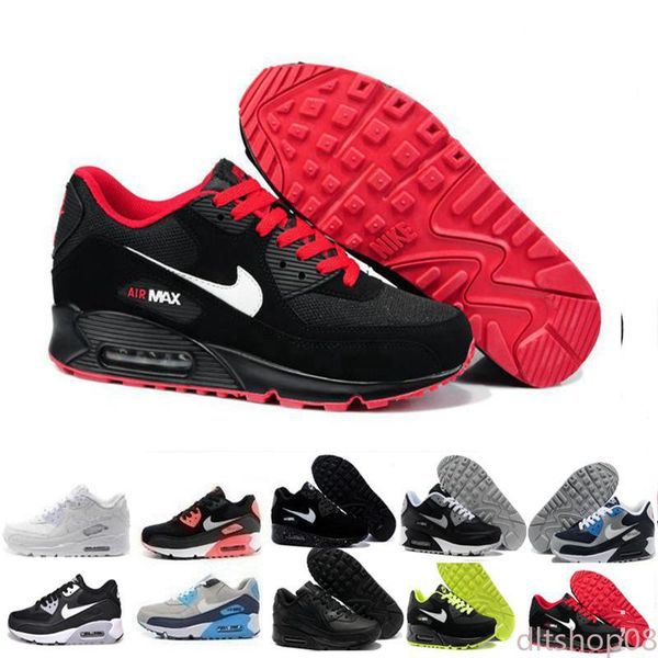 wholesale 2019 air cushion 90 casual running shoes black white red 90 men women tn sneakers classic air90 trainer outdoor d08
wholesale 2019 air cushion 90 casual running shoes black white red 90 men women tn sneakers classic air90 trainer outdoor d08
