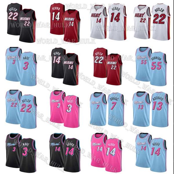 miami heat tyler 14 herro jerseys dwyane 3 wade dwayne jimmy 22 butler goran 7 dragic bam 13 adebayo nunn duncan 55 robinson, Black;red
miami heat tyler 14 herro jerseys dwyane 3 wade dwayne jimmy 22 butler goran 7 dragic bam 13 adebayo nunn duncan 55 robinson, Black;red