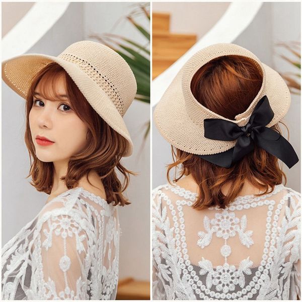 women summer beach sun hat wide brim straw hats chapeau uv protection raffia cap boho floppy panama shade bucket hats casual, Blue;gray
women summer beach sun hat wide brim straw hats chapeau uv protection raffia cap boho floppy panama shade bucket hats casual, Blue;gray