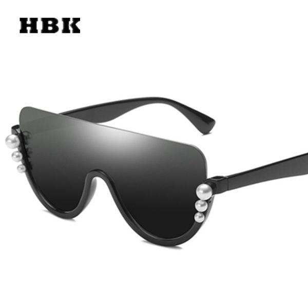hbk semi-rimless oversized big frame vintage cool women men brand designer luxury trendy 2020 new fashion female uv400, White;black
hbk semi-rimless oversized big frame vintage cool women men brand designer luxury trendy 2020 new fashion female uv400, White;black