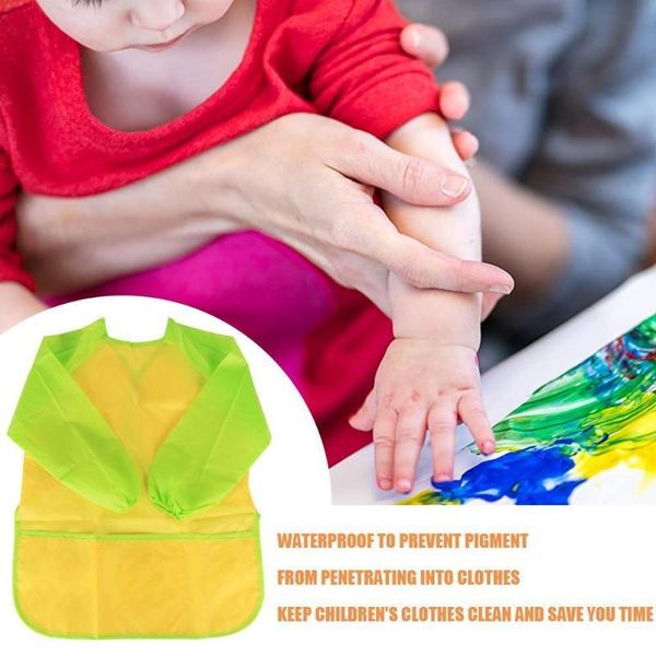 1 pc kids apron for painting school smock for painting girl art apron and portable long waterproof child boy sleeve u0e7
1 pc kids apron for painting school smock for painting girl art apron and portable long waterproof child boy sleeve u0e7