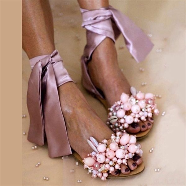 2020 women beaded sandals ankle strap ladies lace up string handmade flat beach shoes female fashion footwear plus size 35-43 0925, Black
2020 women beaded sandals ankle strap ladies lace up string handmade flat beach shoes female fashion footwear plus size 35-43 0925, Black