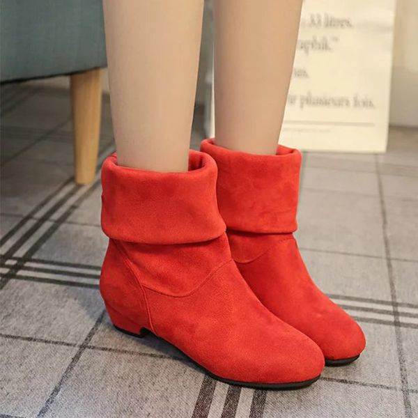 women mid calf suede boots low heels boots two wear round toe ladies slip on casual fashion female shoes autumn thigh high, Black
women mid calf suede boots low heels boots two wear round toe ladies slip on casual fashion female shoes autumn thigh high, Black