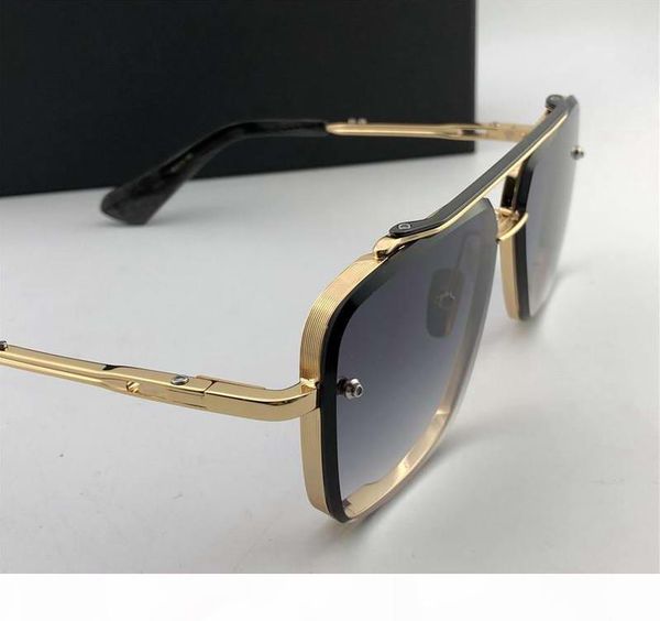 matte black 121 square sunglasses brown gradient lenses sun glasses men designer sunglasses new with box, White;black 
matte black 121 square sunglasses brown gradient lenses sun glasses men designer sunglasses new with box, White;black