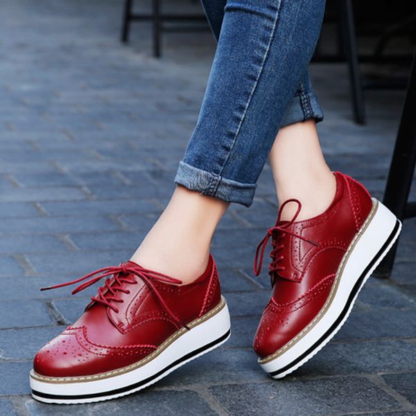 autumn shoes autumn thick sole women's shoes leisure time women's student shoe, Black
autumn shoes autumn thick sole women's shoes leisure time women's student shoe, Black