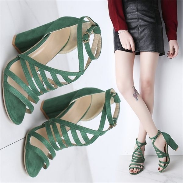 summer women's shoes open toe fashion girls high heels sandals chunky roman narrow band buckle sandal for women 0925, Black
summer women's shoes open toe fashion girls high heels sandals chunky roman narrow band buckle sandal for women 0925, Black